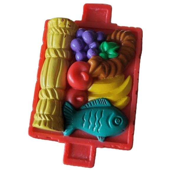 Fisher Price Little People FOOD BASKET For Christmas Nativity 2008 Replacement - Picture 1 of 3